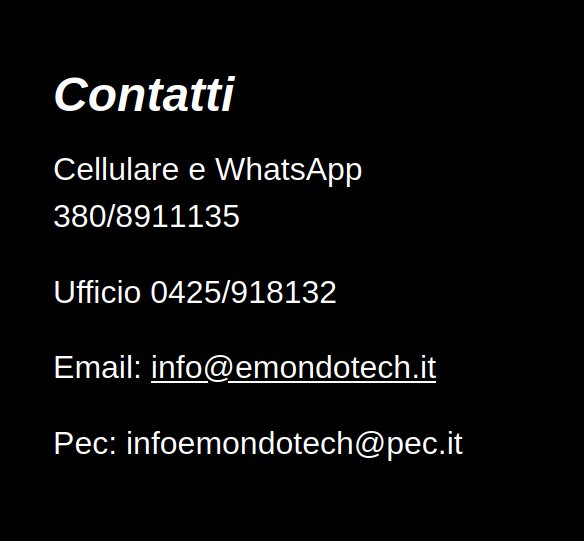 Corsi di formazione per privati e aziende Corsi di formazione per privati e aziende